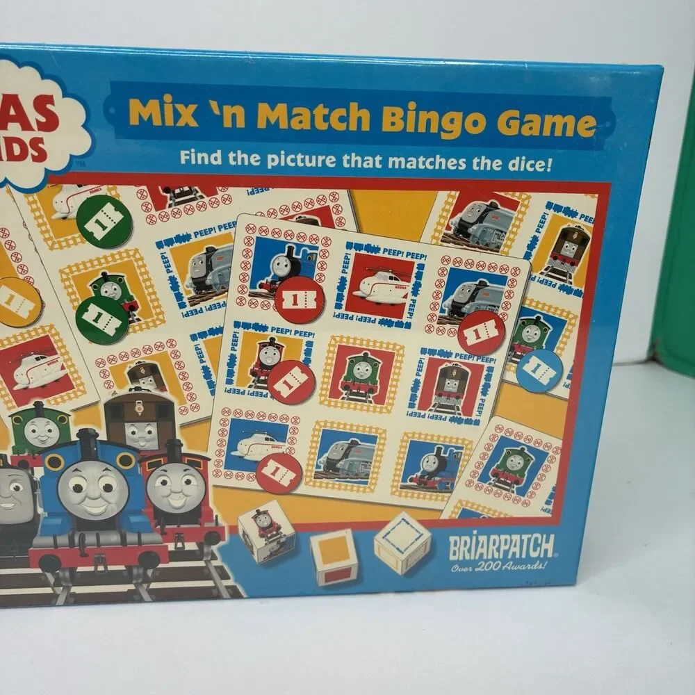 Thomas The Train & Friends Mix 'N Match Bingo Game Complete Brand New Sealed